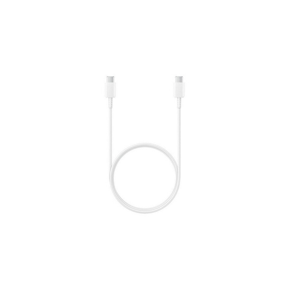 (White) Samsung USB-C to USB-C Cable (1m)