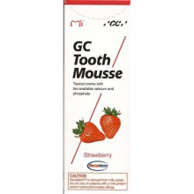 GC Tooth Mousse Tooth Protection Cream Strawberry, Pack of 1 (1 x 41 g)