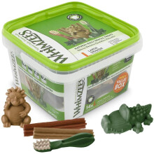 Whimzees Natural Dental Dog Chews Variety Box Mixed Shapes 14 Pieces