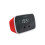 Wecker mit zwei Alarmen und USB-Ladeanschluss, Rot 4