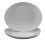 Prometeo 32cm White Oval Steak Plate Dining Serving Platter Home Tableware 3