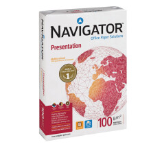 Navigator A4 Presentation Paper 100gsm White Pack of 2500 NAVA4100 PPR02088