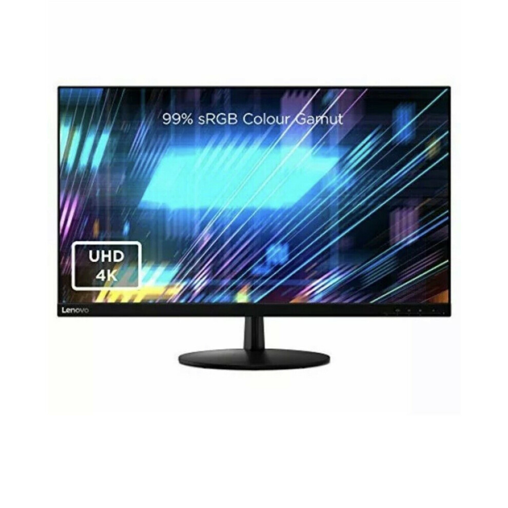 Lenovo L28u-30 - Led Monitor - 28" (28" Viewable) - 3840 X 2160 4K @ 60 Hz - Ips - 300 Cd/M - 1000:1 - 4 Ms - Hdmi, Dis