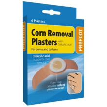 Profoot Corn Removal Plaster, Ideal for the Removal of Corns and Calluses - corn caps - 1 packs of 6