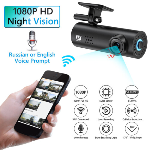 Wifi car dvr hot sale camera