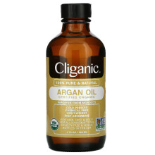Cliganic, 100%-ban tiszta és természetes, argánolaj, 4 fl oz (120 ml)