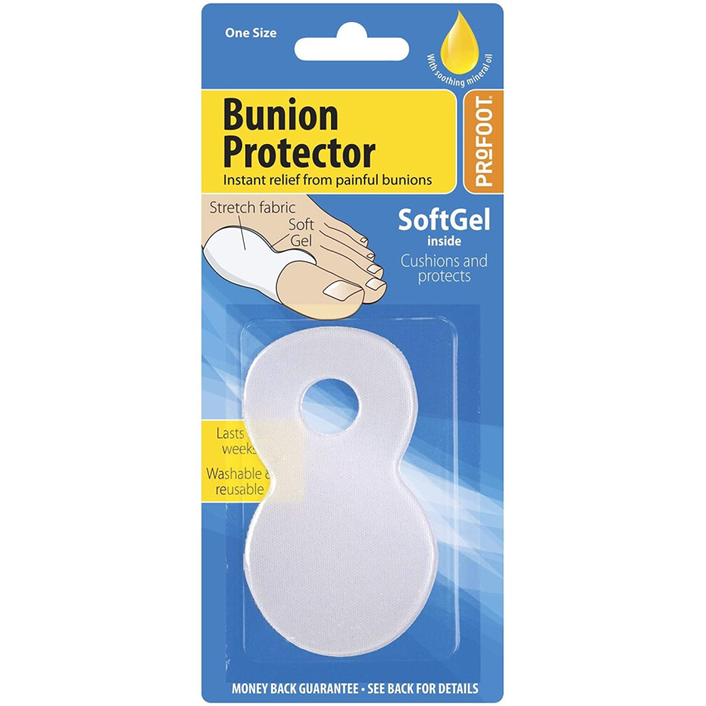 Profoot 3X Soft Polymer Gel Bunion Protector Pain Relief Comfort Cushion
