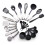 24 Piece Cooking Set Kitchen Gadget Tool Non-stic Handles Spatula 5