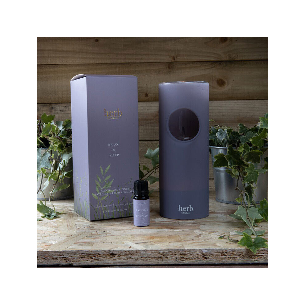 Herb Dublin Oil Burner - Relax & Sleep