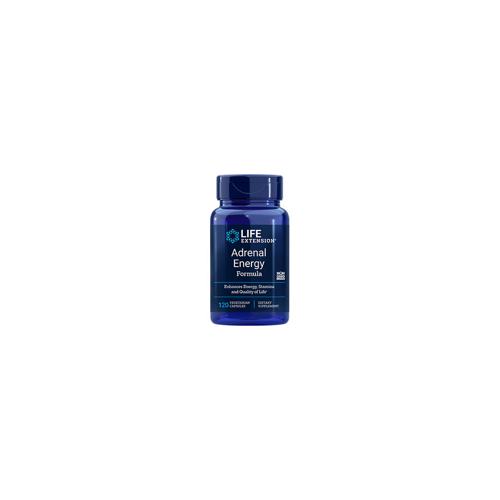 Life Extension Adrenal Energy Formula 120 Vegetarian Capsules