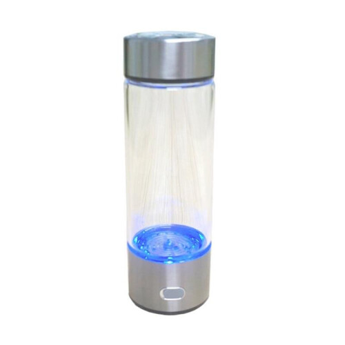 (Blue) Portable Hydrogen Water Generator Ionizer Maker Rechargeable Super Hydrogen Bottle 2