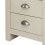 Timber Art Design UK Lisbon 2 Piece Bedroom Set 3 Doors Wardrobe 2 Drawer Bedside Table Cream 11