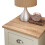 Timber Art Design UK Lisbon 2 Piece Bedroom Set 3 Doors Wardrobe 2 Drawer Bedside Table Cream 10