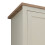 Timber Art Design UK Lisbon 2 Piece Bedroom Set 3 Doors Wardrobe 2 Drawer Bedside Table Cream 3