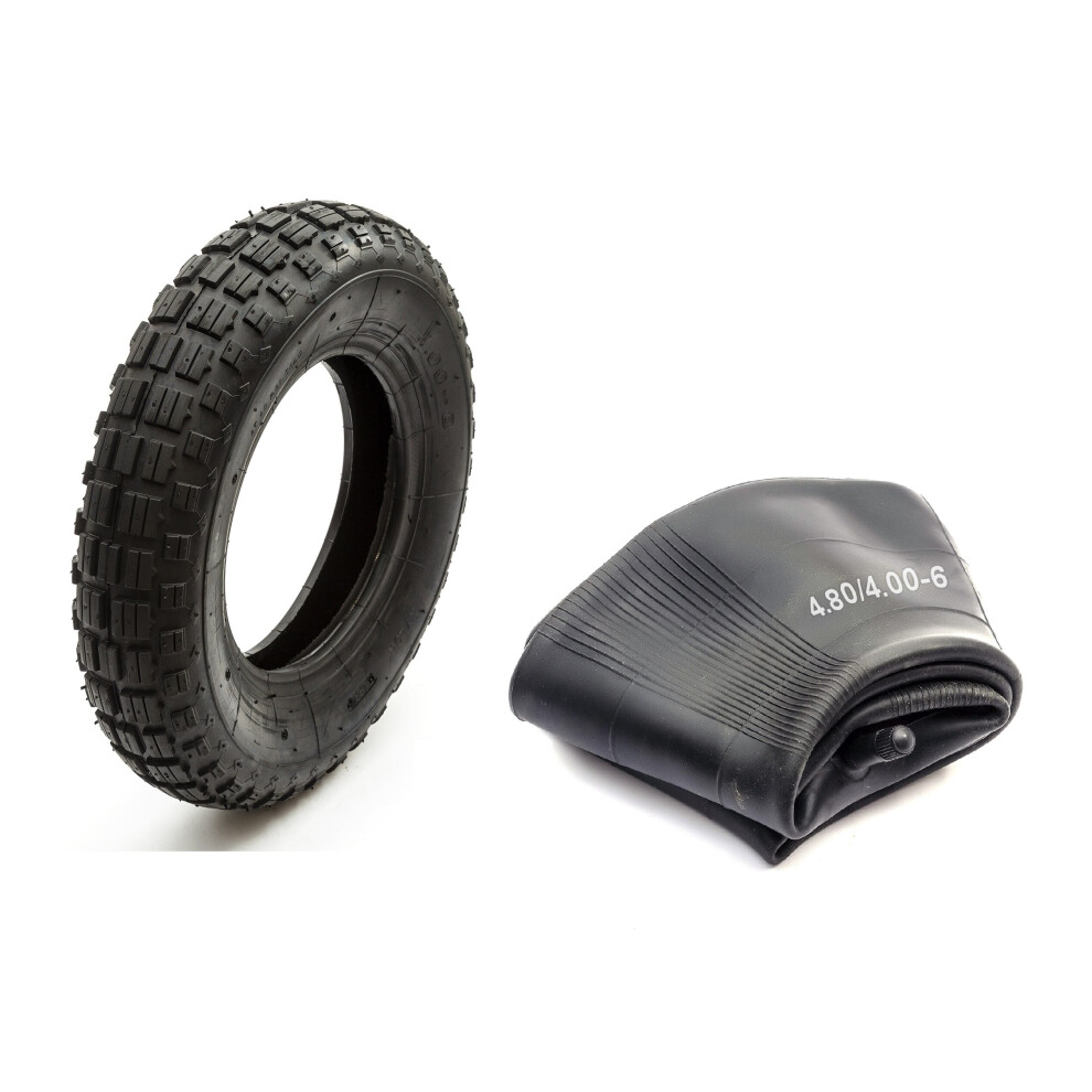 Dirtbike Tyre & Innertube 8" Inch Rim 4.00-8, 4.80-8, 3.50-8 5056213511357