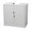 (White) Partial Pedestal Bathroom Under Cupboard Storage 3