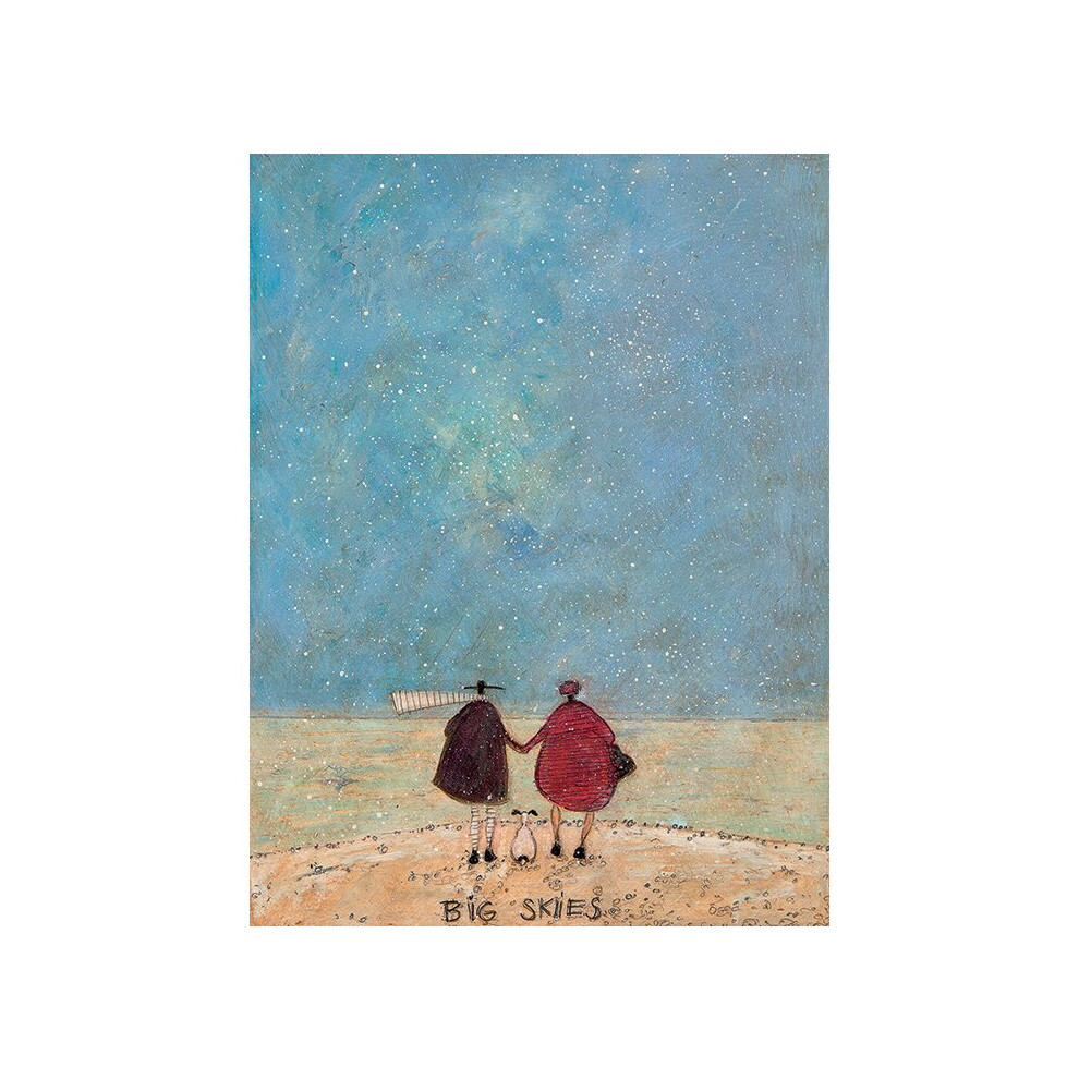 Sam Toft (Big Skies) 60 x 80 x 4cm Canvas Print