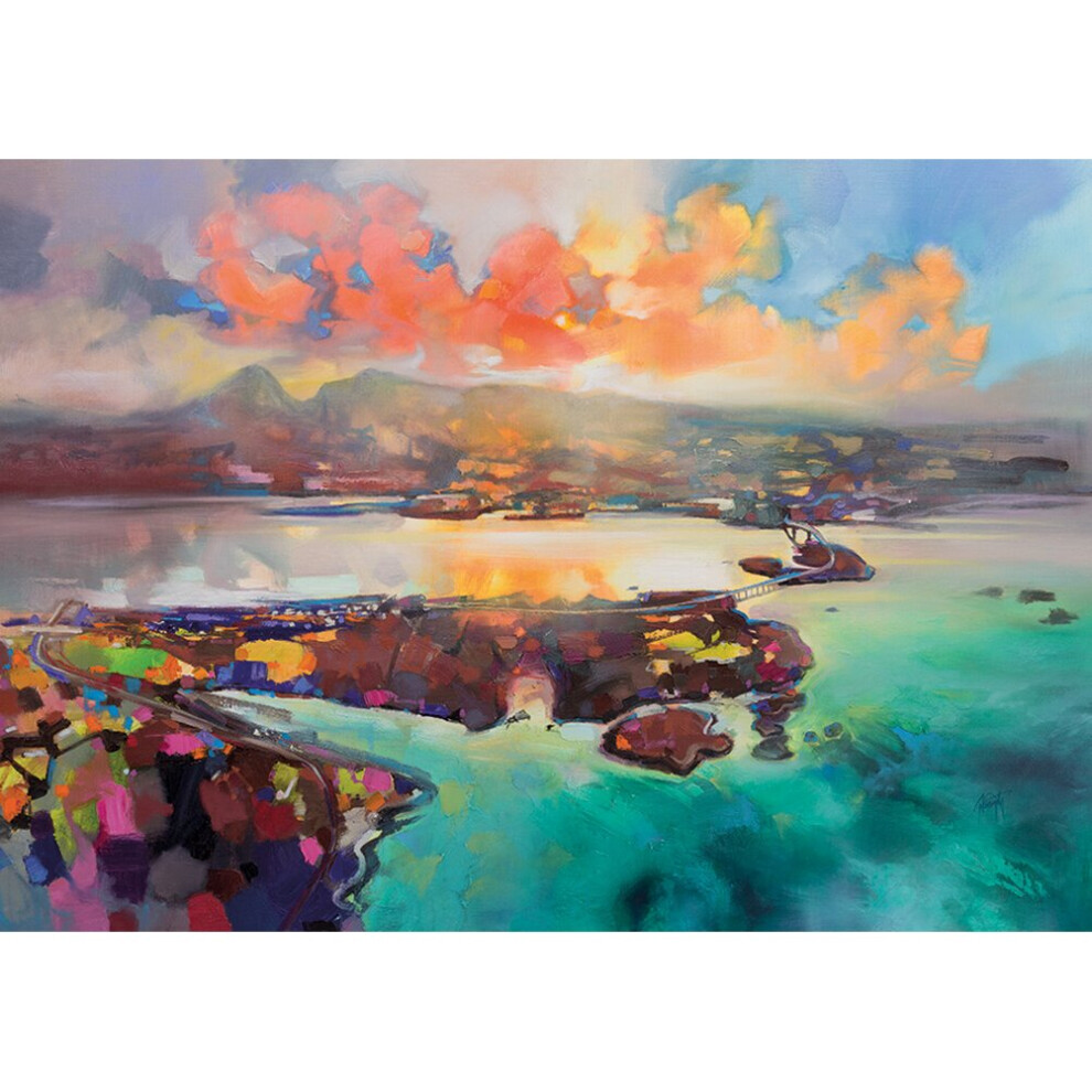 Scott Naismith (Skye Bridge) 85 x 120 x 4cm Canvas Print