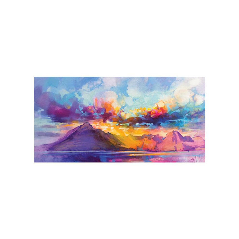 The Art Group Scott Naismith (Cuillins Ridge) 60 X 120 X 4Cm Canvas Print
