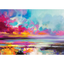 Scott Naismith (Da Capo Magenta) 85 x 120 x 4cm Canvas Print