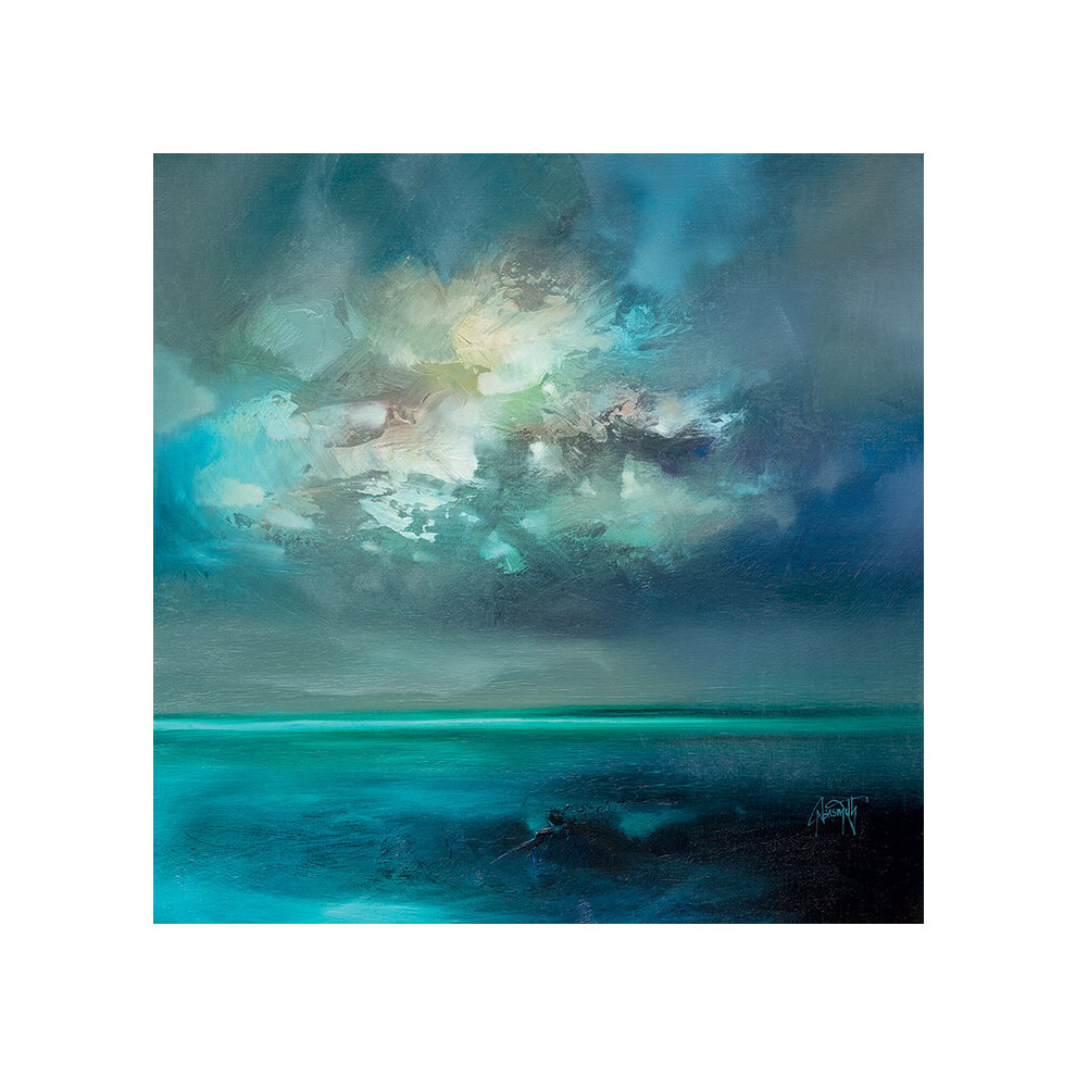 Scott Naismith (Isle of Skye Emerges) 85 x 85 x 4cm Canvas Print