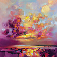 Scott Naismith (Cloud Construction) 85 x 85 x 4cm Canvas Print