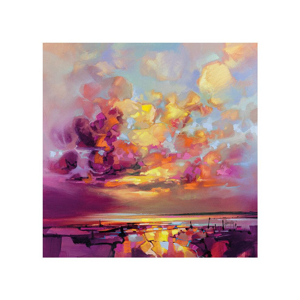 The Art Group Scott Naismith (Cloud Construction) 85 X 85 X 4Cm Canvas Print