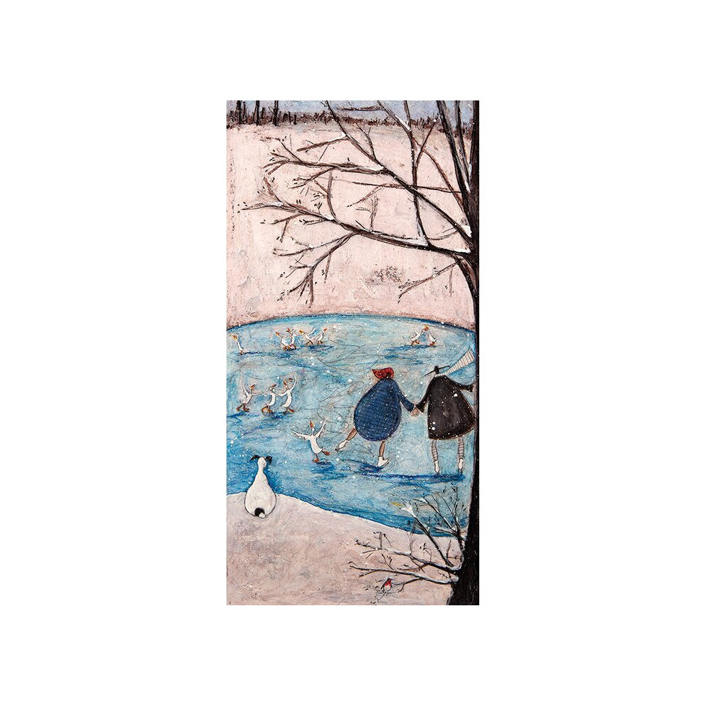 Sam Toft (Winter) 50 x 100 x 4cm Canvas Print