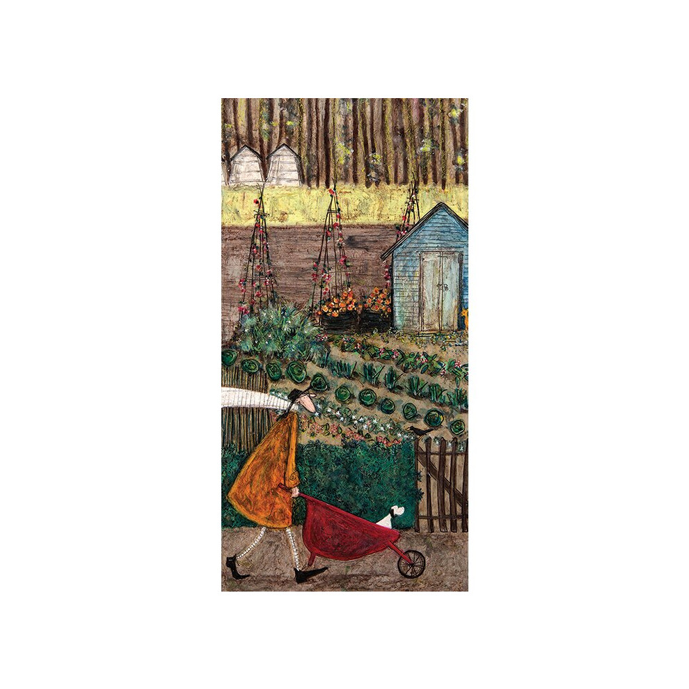 Sam Toft (Summer) 50 x 100 x 4cm Canvas Print