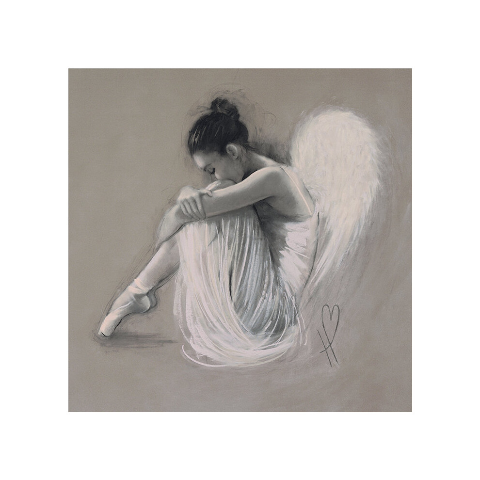Hazel Bowman (Angel Wings IV) 60 x 60 x 4cm Canvas Print