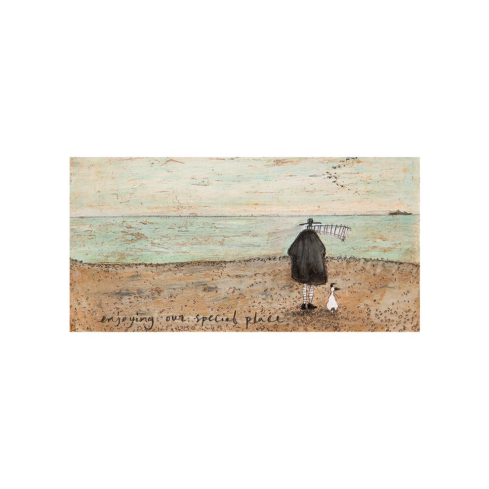 Sam Toft (Enjoying our Special Place) 30 x 60 x 4cm Canvas Print