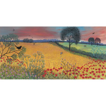 Jo Grundy (Harvest Song) 50 x 100 x 4cm Canvas Print