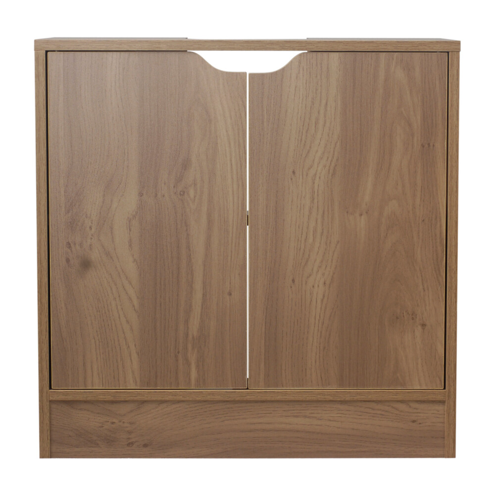 (Oak) Full Pedestal Bathroom Under Cupboard Storage
