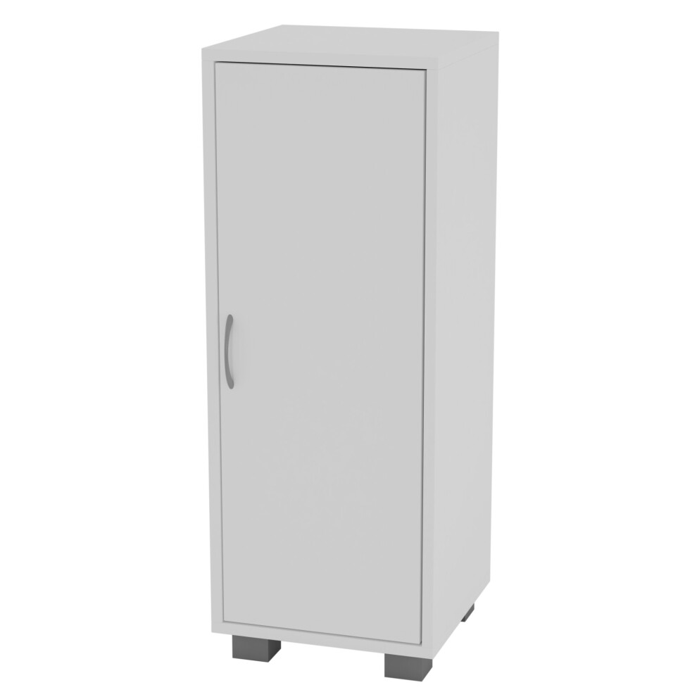 (White) 1 Door Wooden Cabinet Living Room Storage Unit