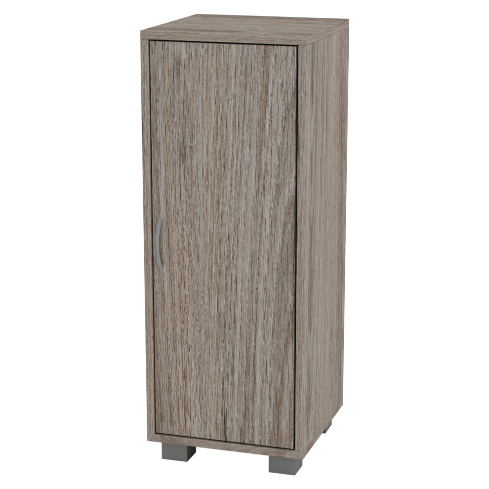 (Oak) 1 Door Wooden Cabinet Living Room Storage Unit