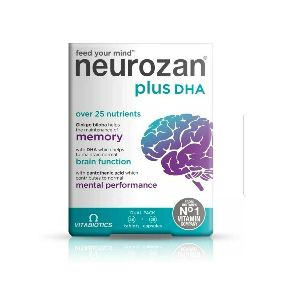 Vitabiotics Neurozan Plus DHA - 56 Tablets