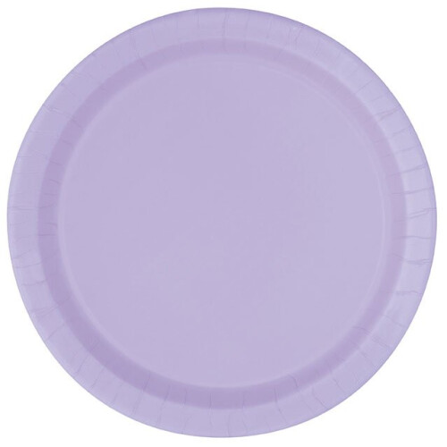 Lavender Paper Party Plates 8pk