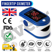 Pulse Oximeter Oxygen Monitor Finger Heart Rate Monitor SpO2 Oximeter
