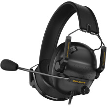 SENZER SG500 Surround Sound Pro Gaming Headset with Noise Cancelling Microphone - Detachable Memory Foam Ear Pads - Portable Foldable Headphones