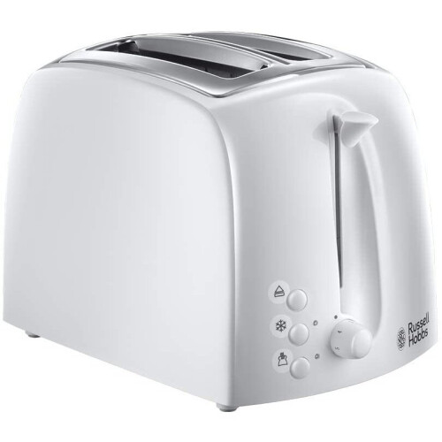 Russell Hobbs (White) Russell Hobbs 21641 Textures 2-Slice Toaster, 1000 W