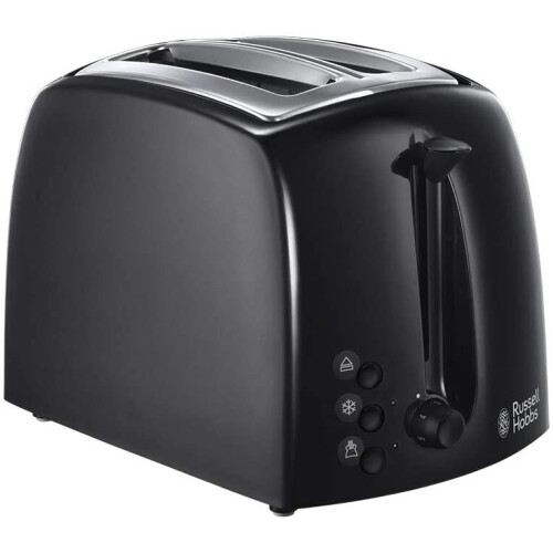 Russell Hobbs (Black) Russell Hobbs 21641 Textures 2-Slice Toaster, 1000 W