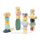 Janod Janod Sweet Cocoon Stacking Stones - Plush Soft Toy 4