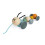Janod Janod Sweet Cocoon Pull-Along Caterpillar - Plush Soft Toy 4