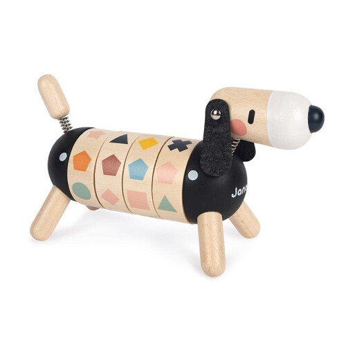 Janod Janod Sweet Cocoon Shapes And Colours Dog