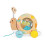 Janod Janod Pure Pull Along Snail - Plush Soft Toy 3