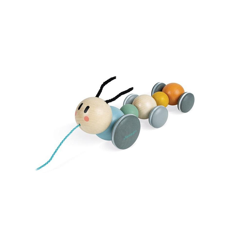 Janod Sweet Cocoon Pull-Along Caterpillar