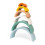 Janod Janod Sweet Cocoon Rainbow Turtle 5