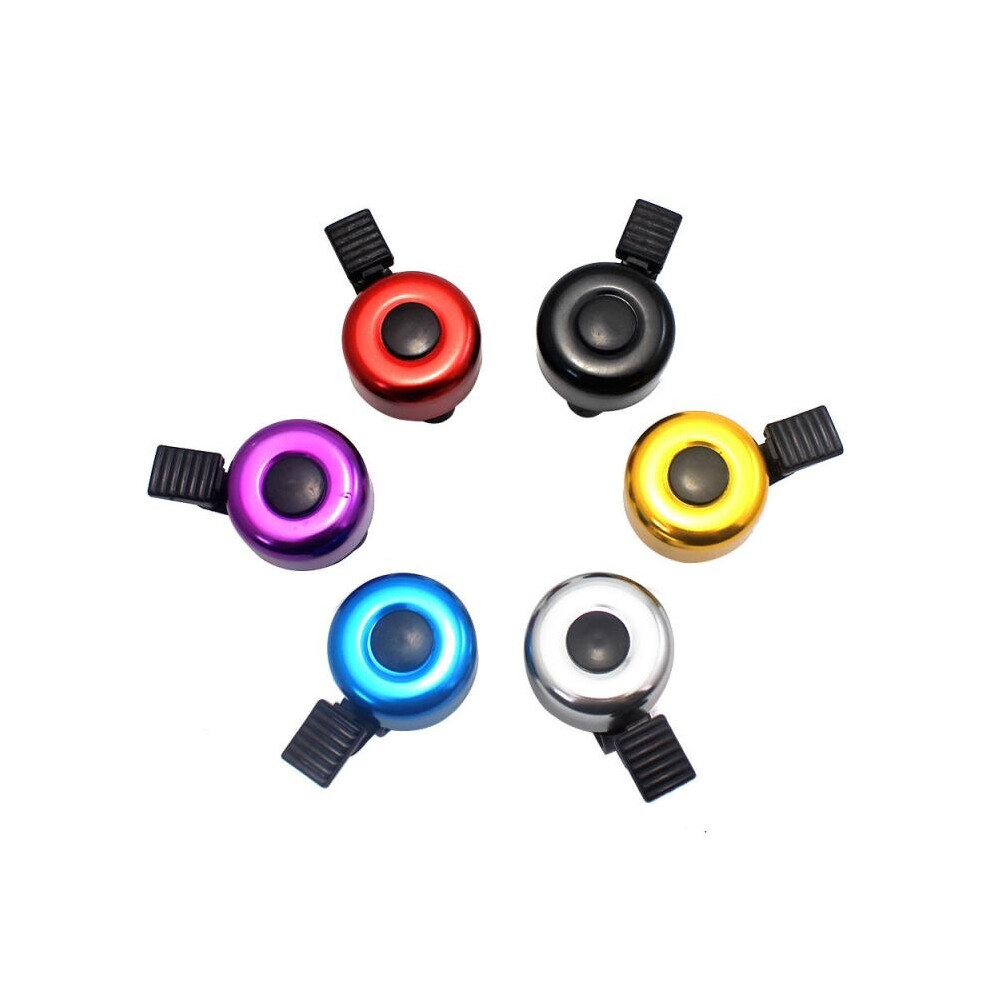 (Black) Outdoor Bicycle Mountain Bike Mini Bell reminds Safety Bike Speaker