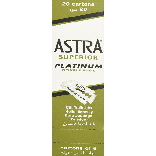 Astra Razor Blades, Pack of 100 1