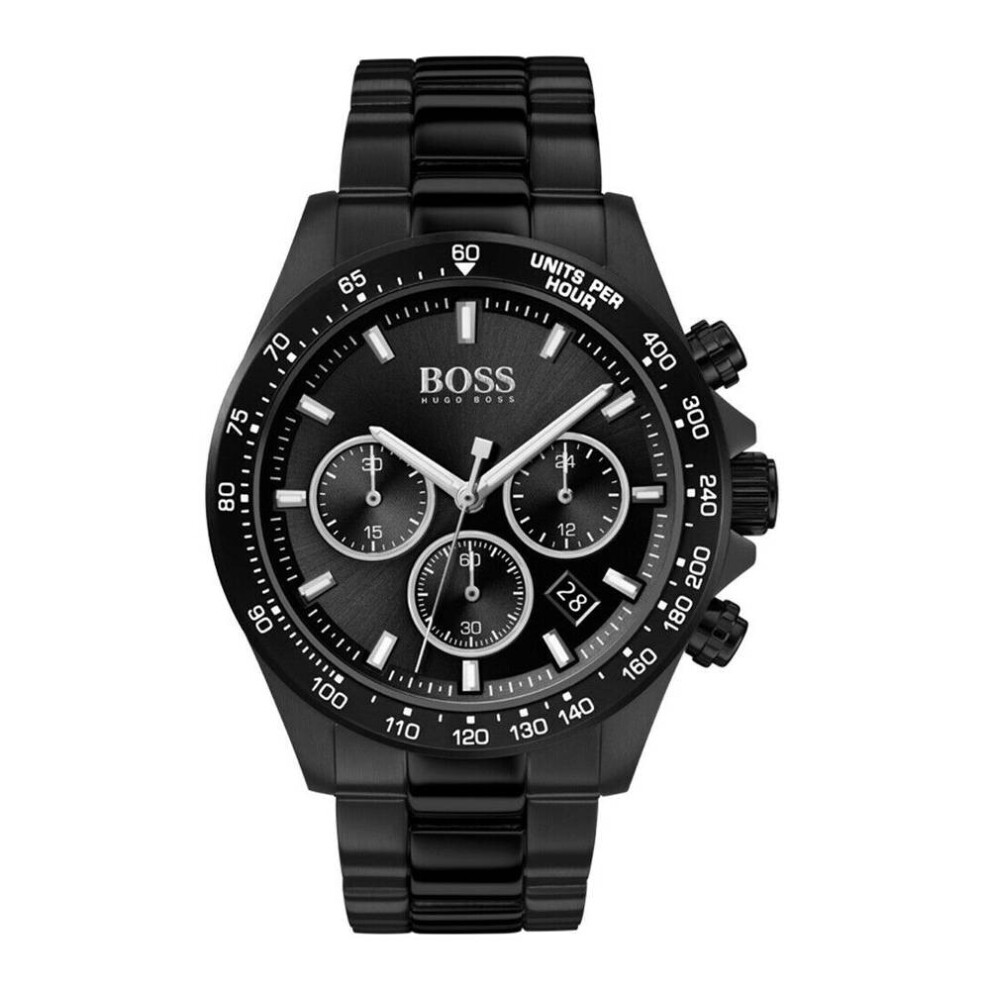 Hugo Boss Hero Premium Men's Black Designer Watch Hb1513754 - Image 3